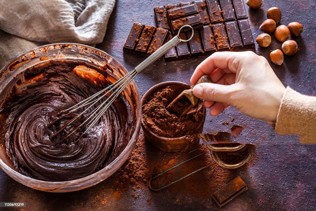 Cocoa and chocolate